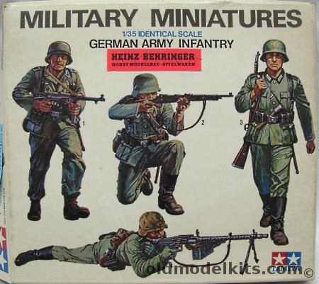 Tamiya 1/35 German Army Infantry, MM102-100 plastic model kit